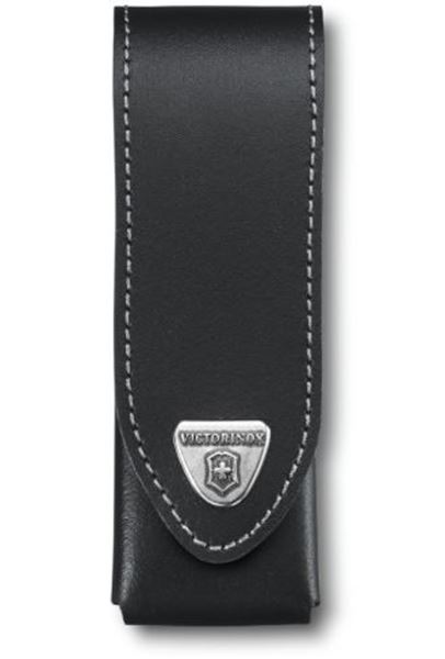Picture of BELT POUCH LEATHER BLACK BLISTER